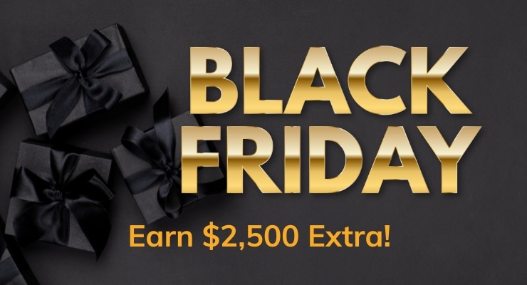 Gagnez $2500 de plus